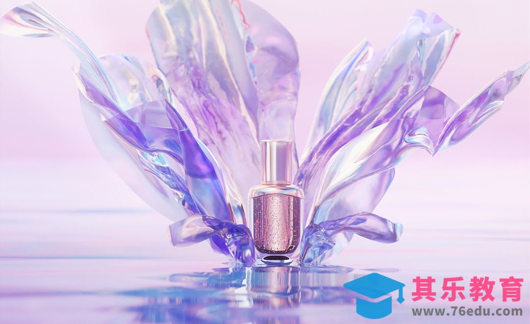 C4D+MD+OC-奢华精油场景-布料元素制作[虎课网C4D设计视频教程][产品数码建模MP4教程全集 ]-第1张图片-我要自学网