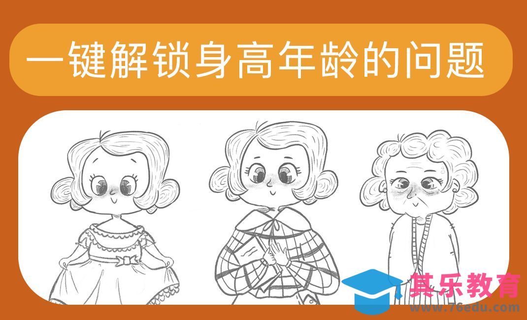 PS-不同年龄的人物身高比例[虎课网绘画插画视频教程][ipad商业插画MP4教程全集 ]-第1张图片-我要自学网