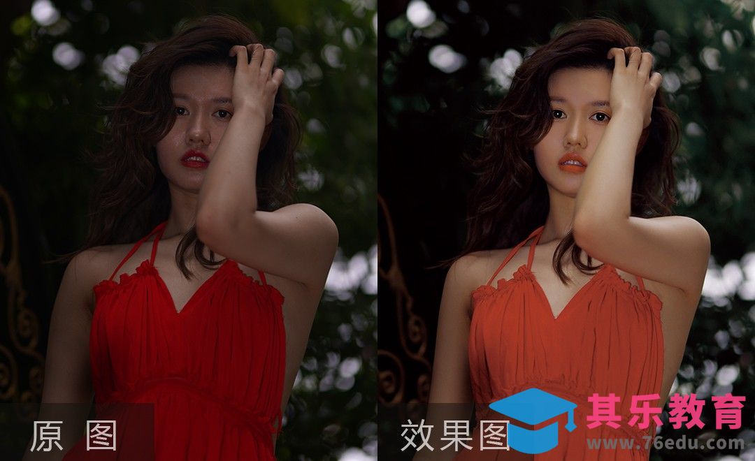 PS-纯欲露背装人像精修[虎课网手机摄影入门视频教程][MP4产品摄影教程全集 ]-第1张图片-我要自学网