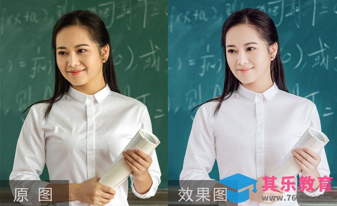 PS-年轻教师奶白肤色及整体色调把控[虎课网手机摄影入门视频教程][MP4产品摄影教程全集 ]-第1张图片-我要自学网