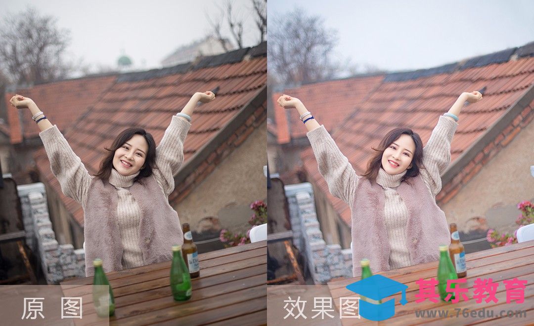 LR+PS-如何分析和打造室外人像的小清新色调[虎课网手机摄影入门视频教程][MP4产品摄影教程全集 ]-第1张图片-我要自学网