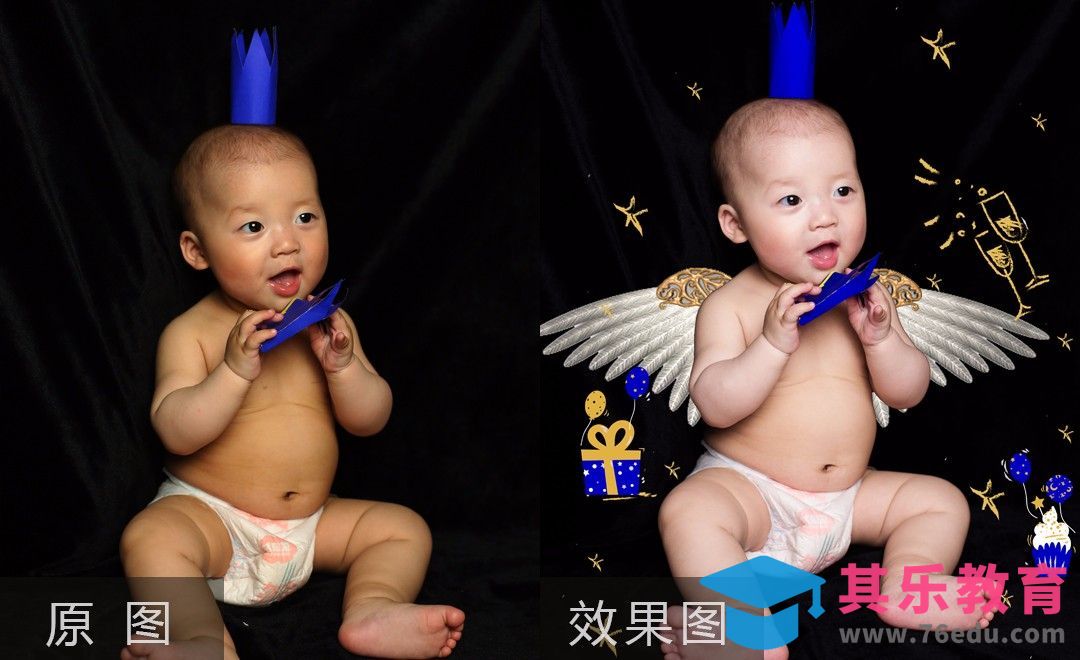 PS-儿童摄影小小天使后期教程[虎课网手机摄影入门视频教程][MP4产品摄影教程全集 ]-第1张图片-我要自学网