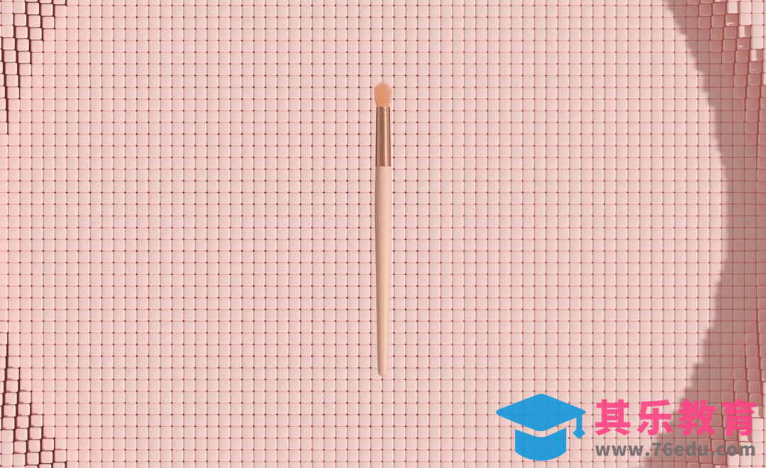 C4D+OC-少女粉美妆产品动画制作（下）[虎课网C4D设计视频教程][产品数码建模MP4教程全集 ]-第1张图片-我要自学网