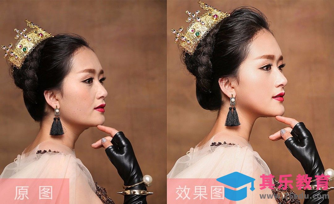 PS-女王人像后期液化精修[虎课网手机摄影入门视频教程][MP4产品摄影教程全集 ]-第1张图片-我要自学网