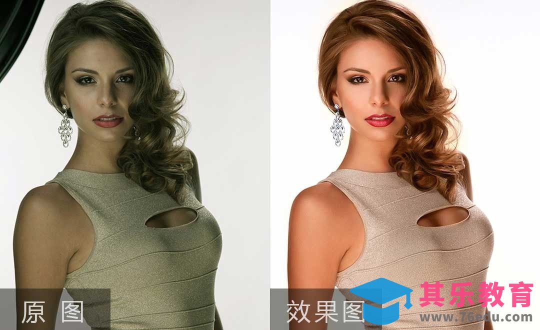 PS-欧美棚拍模特人像后期修片[虎课网手机摄影入门视频教程][MP4产品摄影教程全集 ]-第1张图片-我要自学网