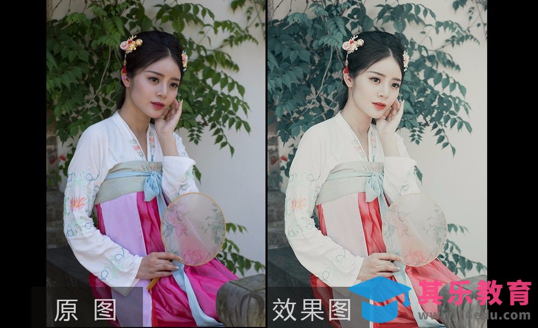 PS-古风人像后期修片[虎课网手机摄影入门视频教程][MP4产品摄影教程全集 ]-第1张图片-我要自学网