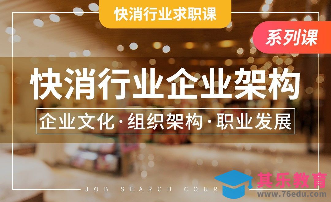快消企业架构—【快消行业求职】[虎课网最新视频教程][兴趣生活教程全集MP4 ]-第1张图片-我要自学网