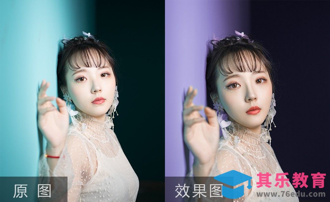 PS-快速修出人物质感调节合适背景色[虎课网手机摄影入门视频教程][MP4产品摄影教程全集 ]-第1张图片-我要自学网