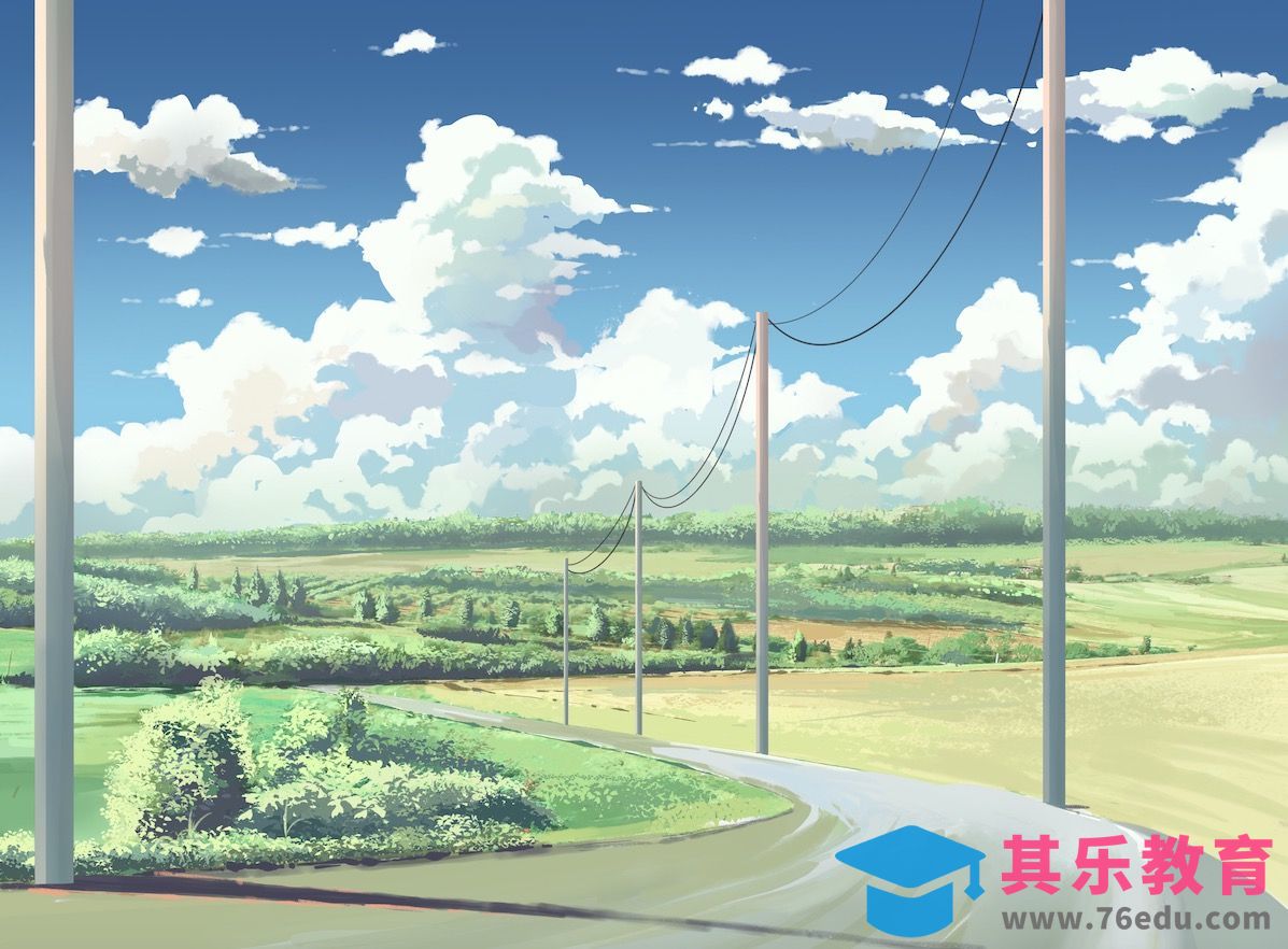 PS-板绘插画-并不难画的日式场景[虎课网绘画插画视频教程][ipad商业插画MP4教程全集 ]-第1张图片-我要自学网