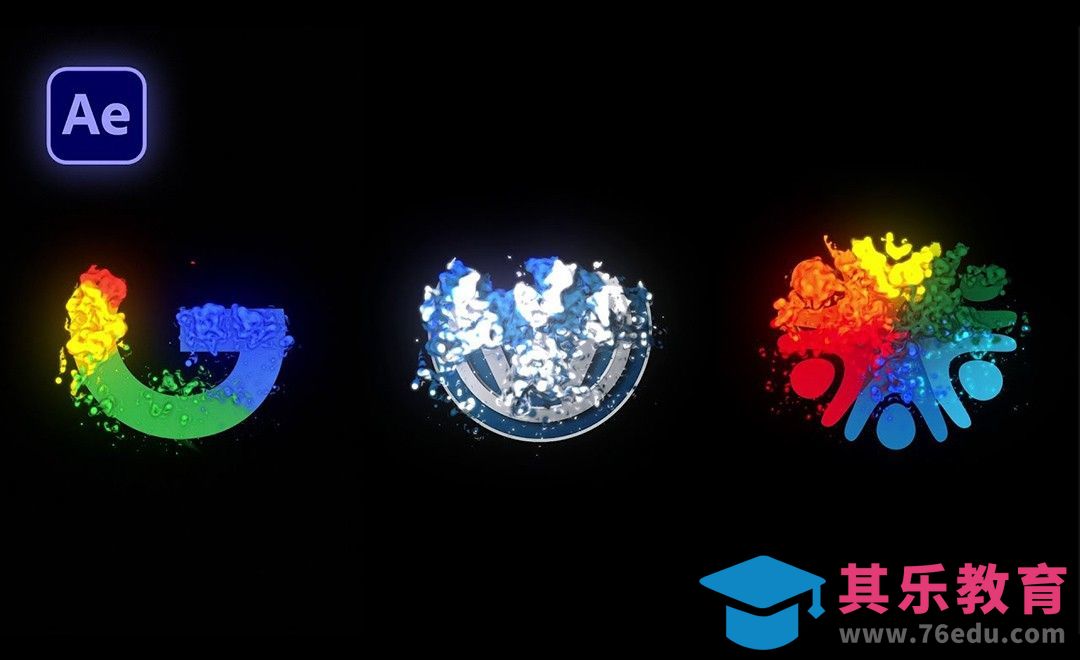 AE-液态粒子logo展示动画制作[虎课网最新视频教程][免费高清MP4教程全集 ]-第1张图片-我要自学网