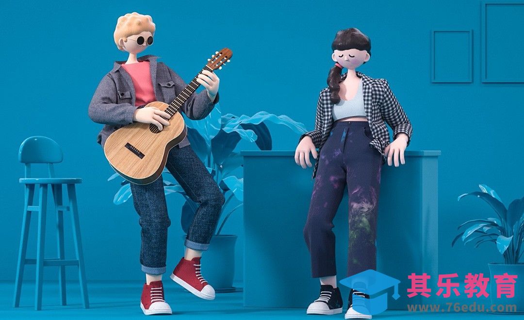 C4D+MD-布料软件制作偏真实衣服[虎课网C4D设计视频教程][产品数码建模MP4教程全集 ]-第1张图片-我要自学网