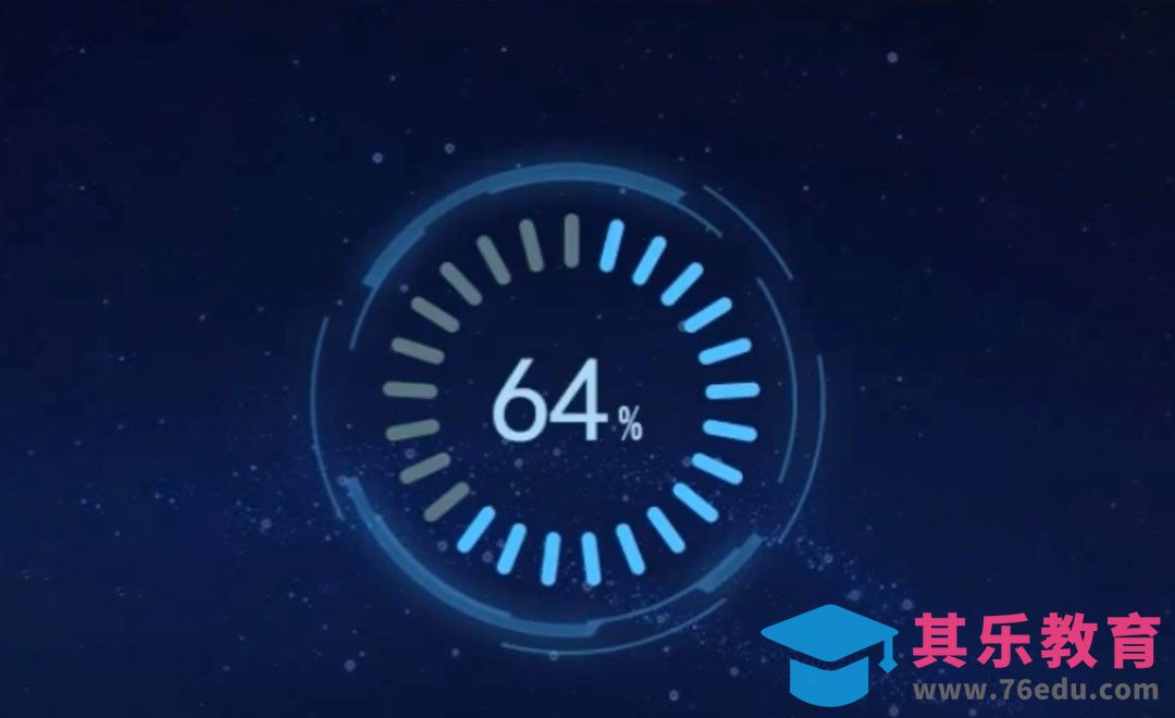 AE动效-加载界面动画制作[虎课网影视动画制作视频教程][MP4影视拍摄教程全集 ]-第1张图片-我要自学网