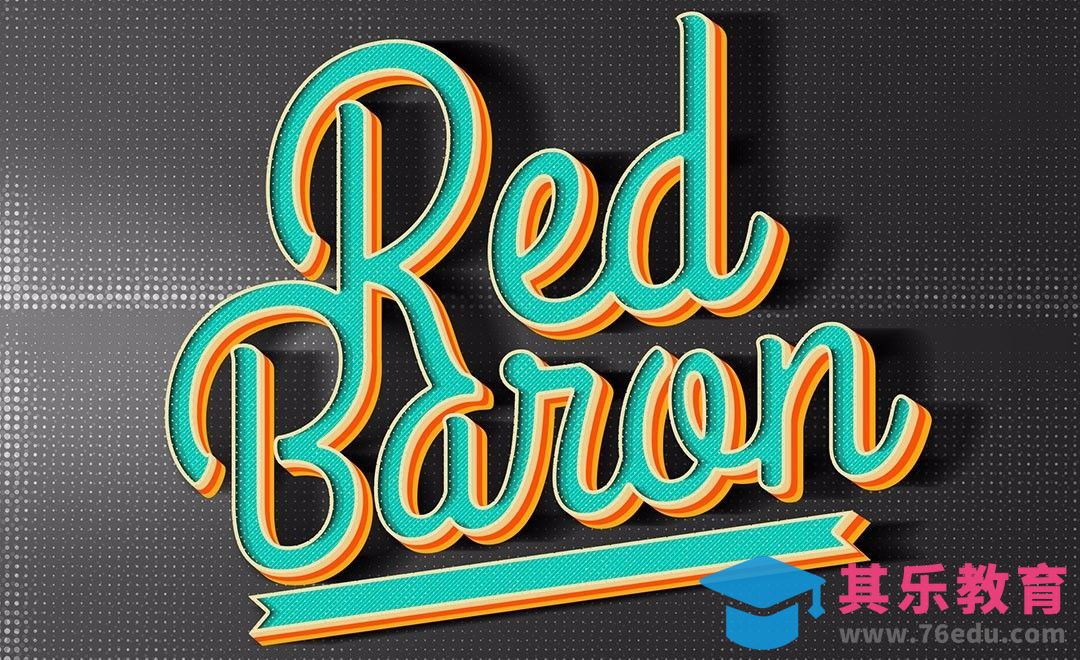 PS-Red Banon[虎课网平面设计视频教程][字体设计教程MP4高清全集 ]-第1张图片-我要自学网