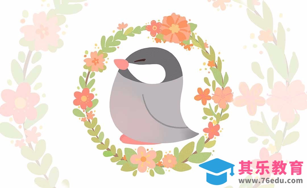 SAI-板绘-灰文鸟[虎课网绘画插画视频教程][ipad商业插画MP4教程全集 ]-第1张图片-我要自学网