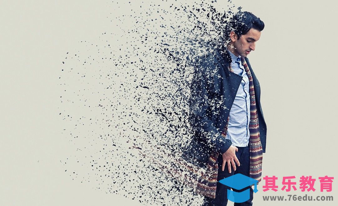 PS-异乡人-人物破碎特效[平面设计视频教程][海报设计MP4高清全集 ]-第1张图片-我要自学网