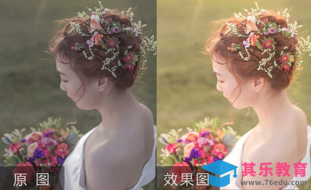 PS-灰暗人像婚纱修复后期[虎课网手机摄影入门视频教程][MP4产品摄影教程全集 ]-第1张图片-我要自学网