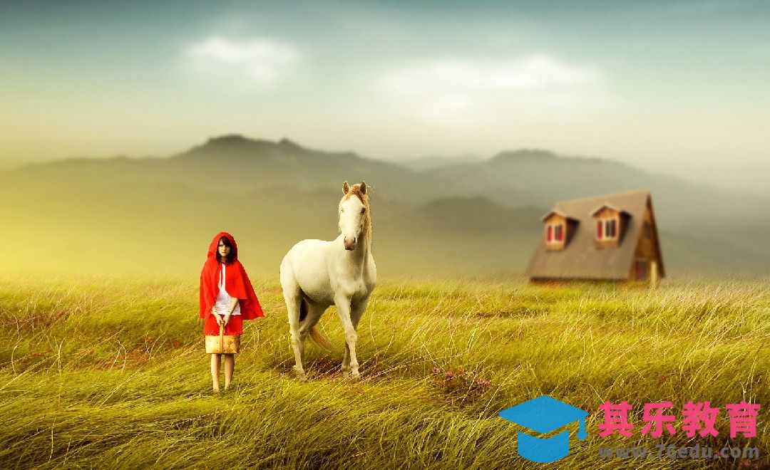 PS-荒原人与马-意境[平面设计视频教程][海报设计MP4高清全集 ]-第1张图片-我要自学网