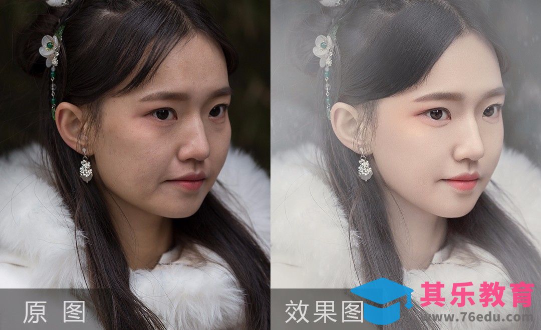 PS-商业大片古风少女后期制作[虎课网手机摄影入门视频教程][MP4产品摄影教程全集 ]-第1张图片-我要自学网