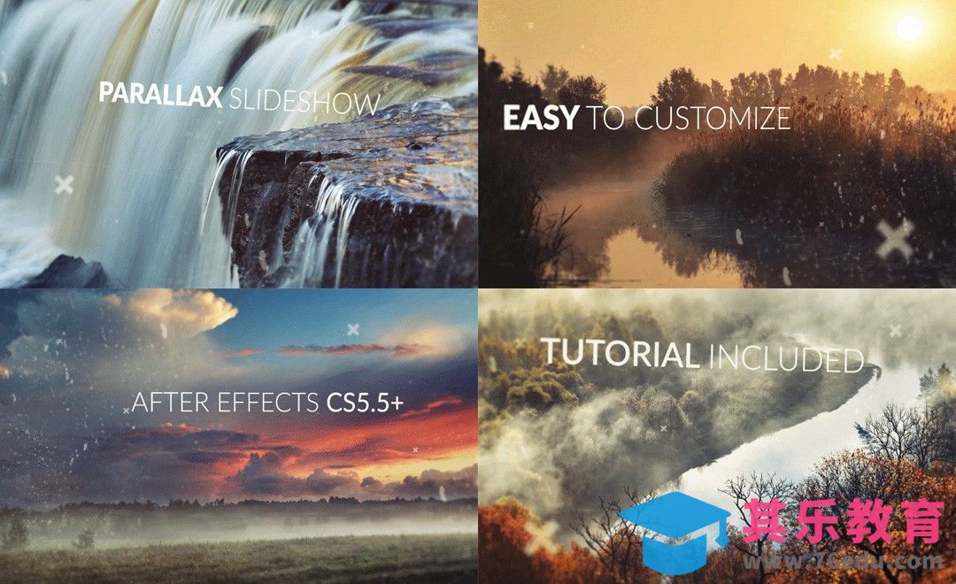 AE-清新图片滑动展示动效[虎课网最新视频教程][免费高清MP4教程全集 ]-第1张图片-我要自学网