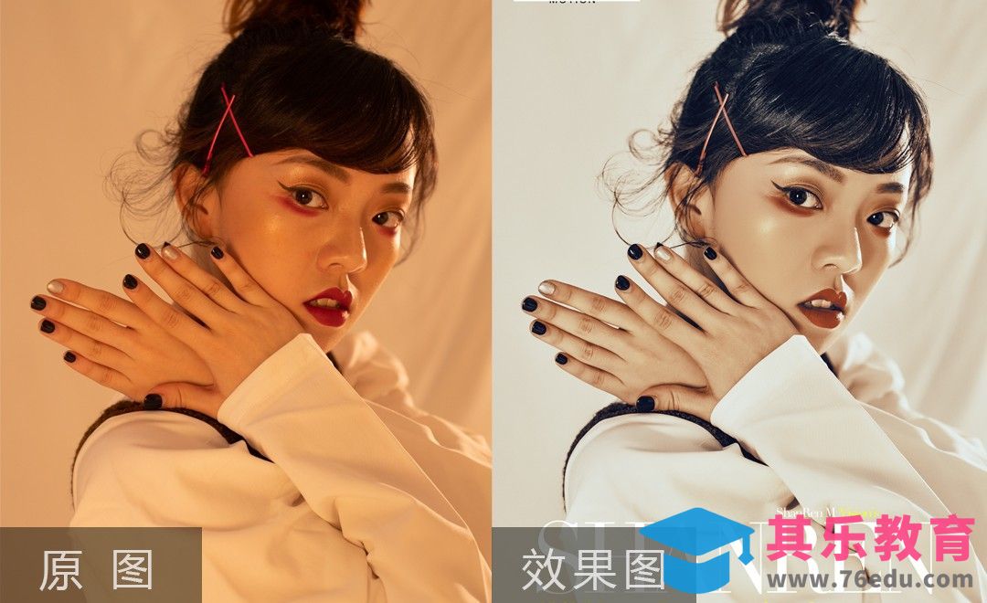 PS-人像复古妆面后期精修[虎课网手机摄影入门视频教程][MP4产品摄影教程全集 ]-第1张图片-我要自学网