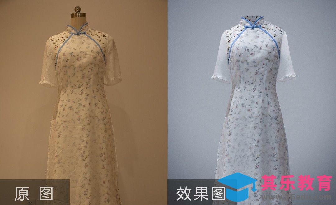 PS-旗袍服装后期修图[虎课网电商产品精修视频教程][最新PS修图教程全集MP4 ]-第1张图片-我要自学网