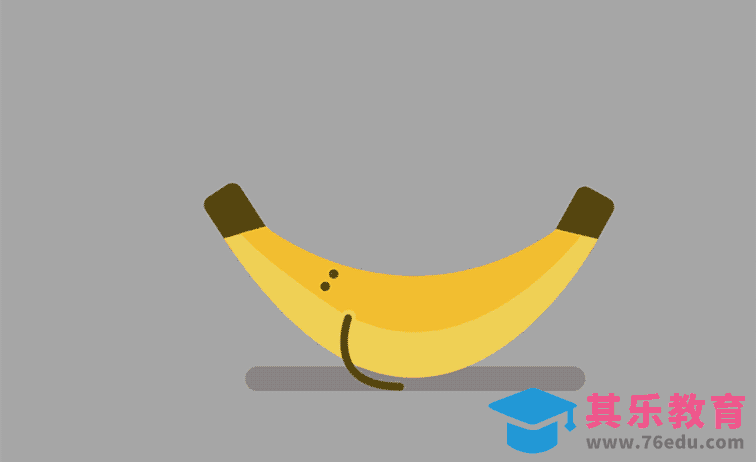 AE-香蕉仰卧起坐动效[虎课网影视动画制作视频教程][MP4影视拍摄教程全集 ]-第1张图片-我要自学网