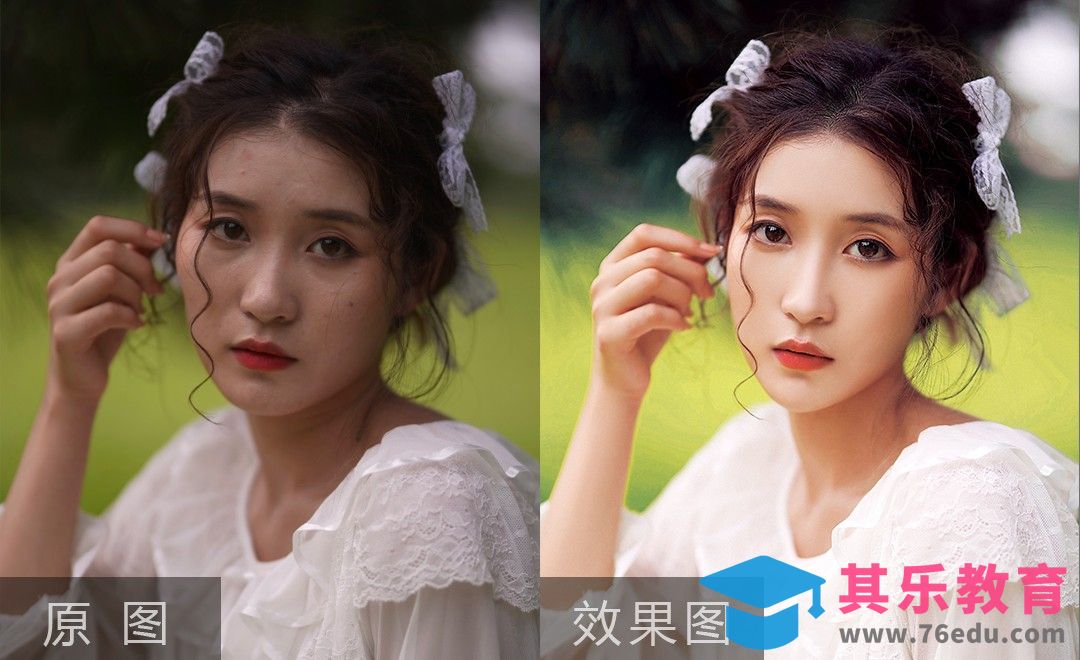 PS-纯欲小清新少女写真后期精修[虎课网手机摄影入门视频教程][MP4产品摄影教程全集 ]-第1张图片-我要自学网