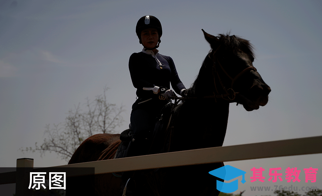 PS-拯救死黑废片技巧-女骑美式人像精修[虎课网手机摄影入门视频教程][MP4产品摄影教程全集 ]-第1张图片-我要自学网