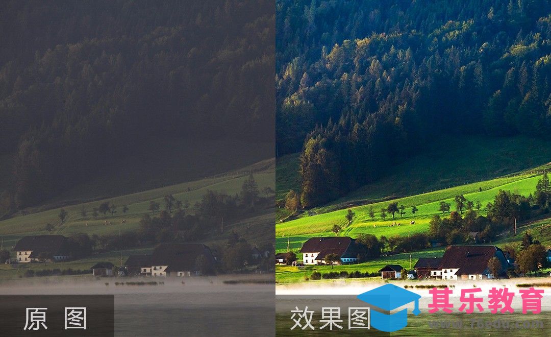 PS-风光大片去灰还原色调[虎课网手机摄影入门视频教程][MP4产品摄影教程全集 ]-第1张图片-我要自学网