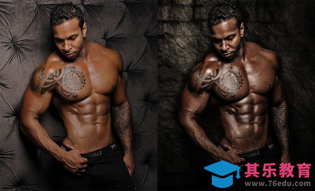 PS-HDR效果打造健美人像[虎课网手机摄影入门视频教程][MP4产品摄影教程全集 ]-第1张图片-我要自学网