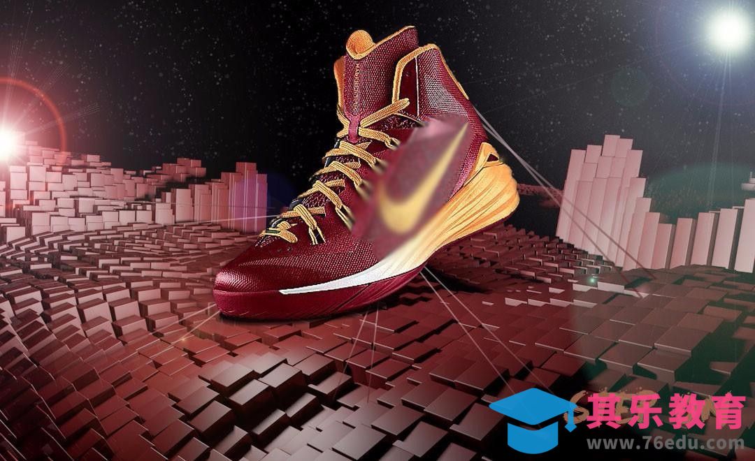 C4D+PS-产品展示页 实用立体背景[虎课网C4D设计视频教程][产品数码建模MP4教程全集 ]-第1张图片-我要自学网