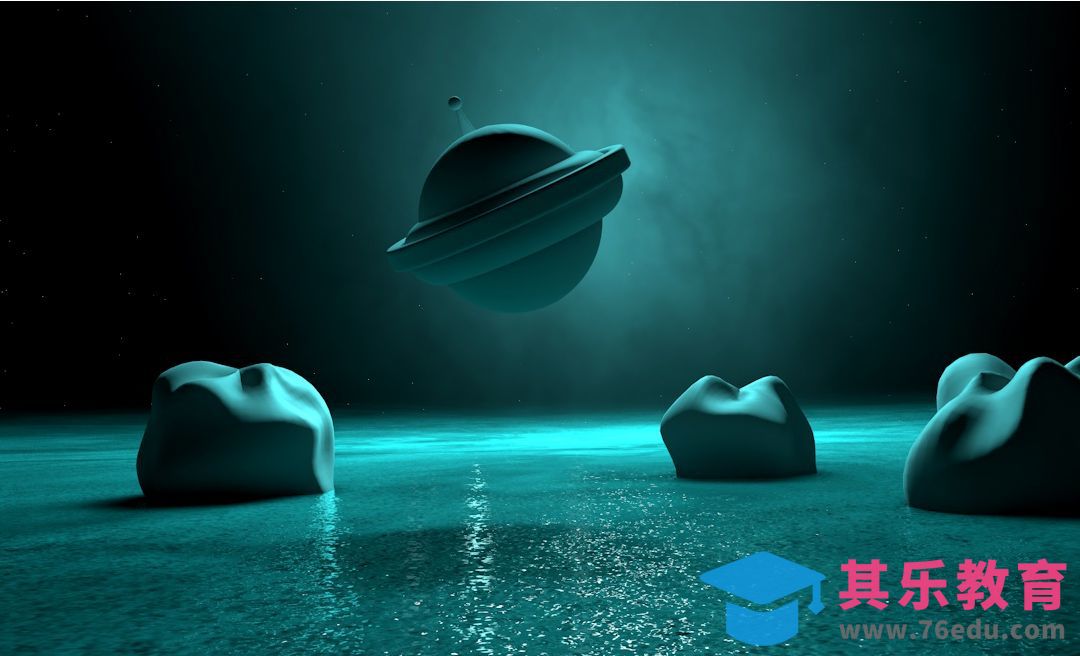 C4D-飞碟秘境[虎课网C4D设计视频教程][产品数码建模MP4教程全集 ]-第1张图片-我要自学网