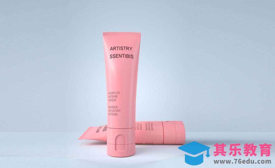 C4D-化妆品建模与渲染[虎课网C4D设计视频教程][产品数码建模MP4教程全集 ]-第1张图片-我要自学网