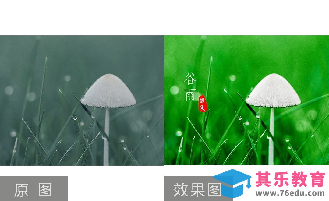 PS-风光后期谷雨海报制作[虎课网手机摄影入门视频教程][MP4产品摄影教程全集 ]-第1张图片-我要自学网