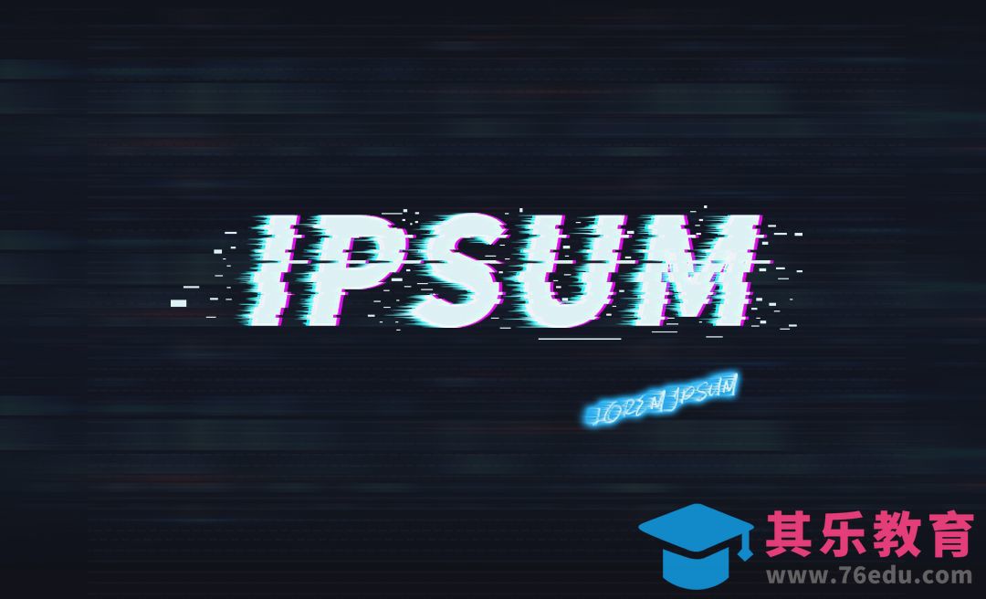 PS-故障风字体效果[虎课网平面设计视频教程][字体设计教程MP4高清全集 ]-第1张图片-我要自学网