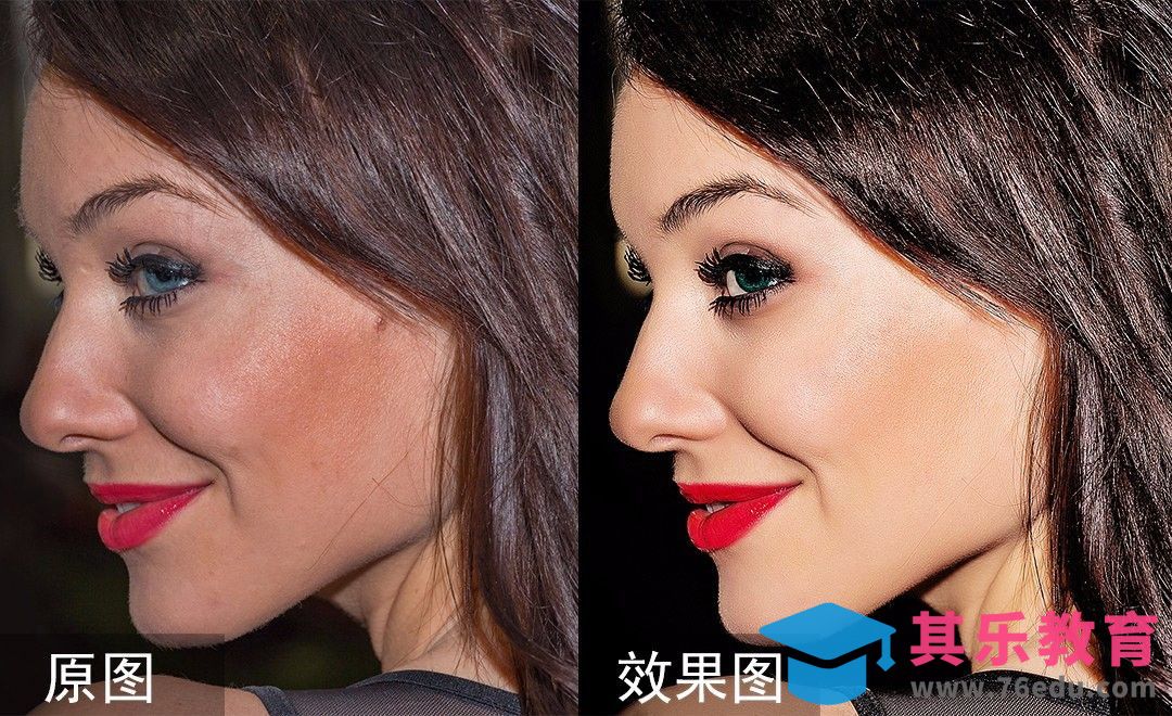 PS-人像磨皮美白[虎课网手机摄影入门视频教程][MP4产品摄影教程全集 ]-第1张图片-我要自学网