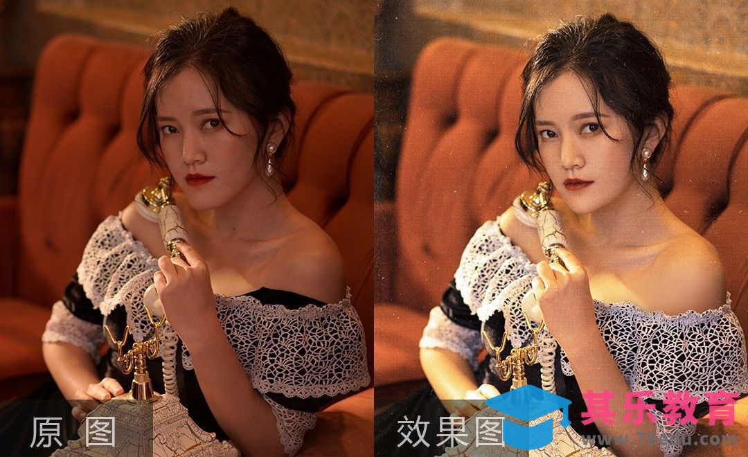 PS-复古写真后期修图[虎课网手机摄影入门视频教程][MP4产品摄影教程全集 ]-第1张图片-我要自学网