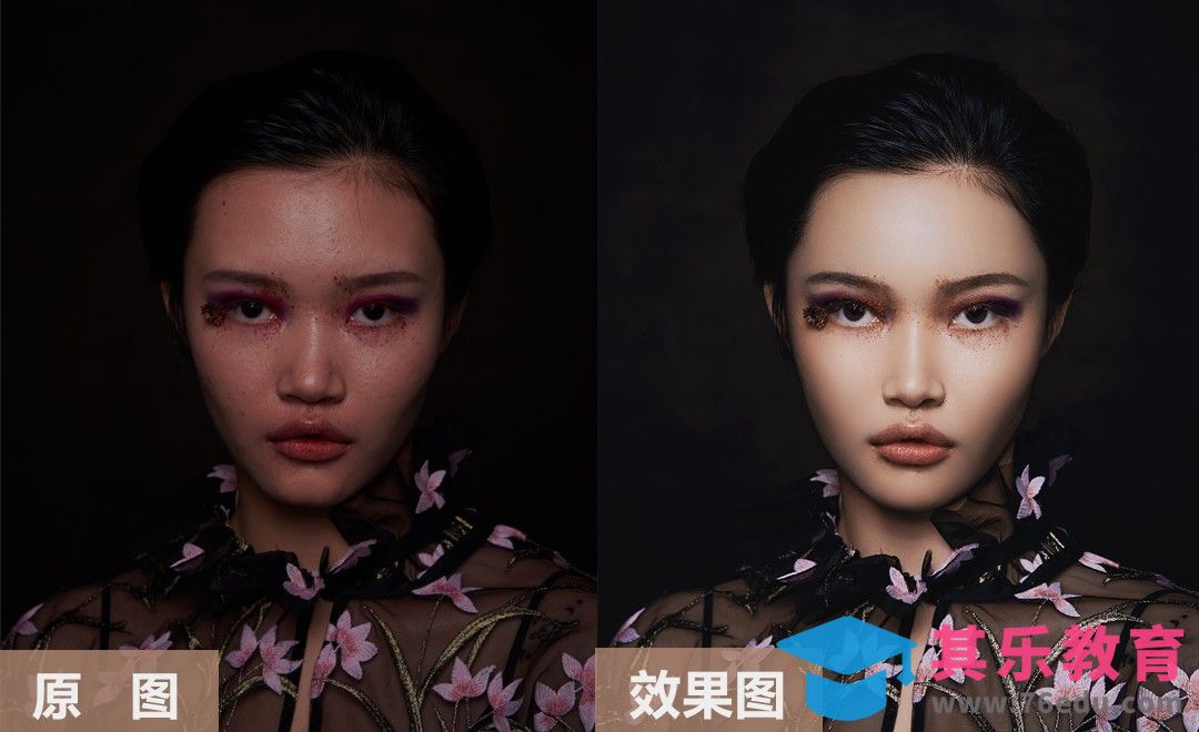 PS-美妆人像精修案例[虎课网手机摄影入门视频教程][MP4产品摄影教程全集 ]-第1张图片-我要自学网