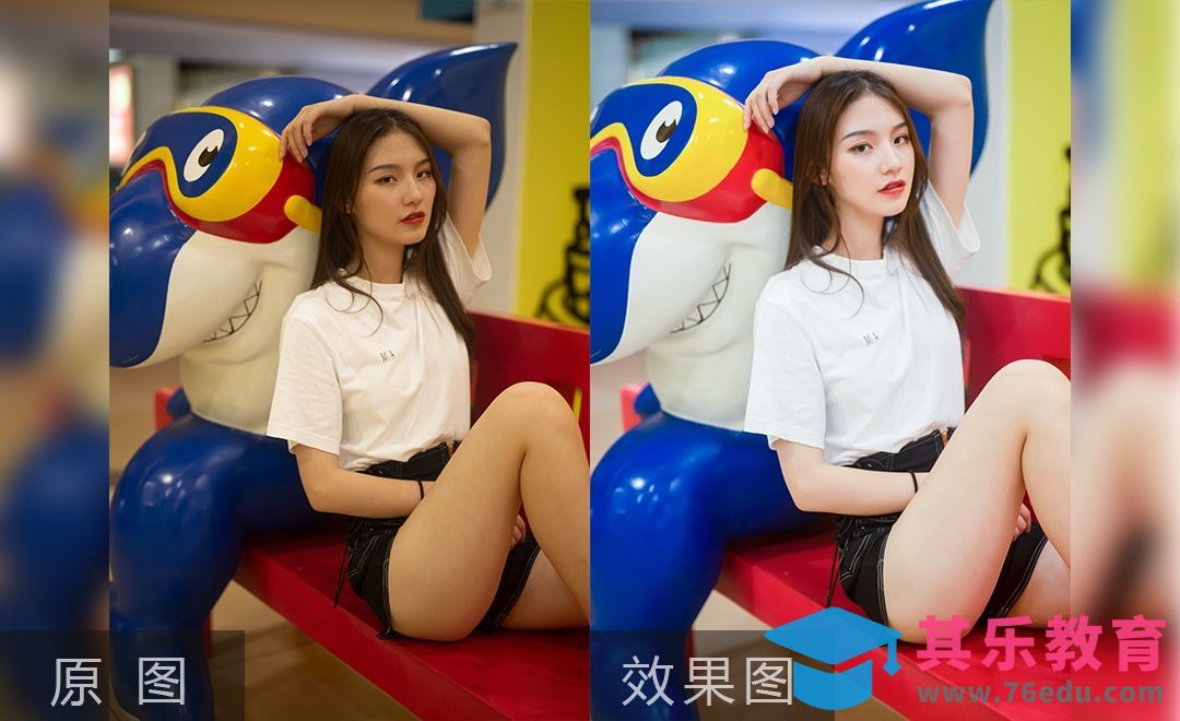 PS-手机电脑通用小清新人像修图[虎课网手机摄影入门视频教程][MP4产品摄影教程全集 ]-第1张图片-我要自学网