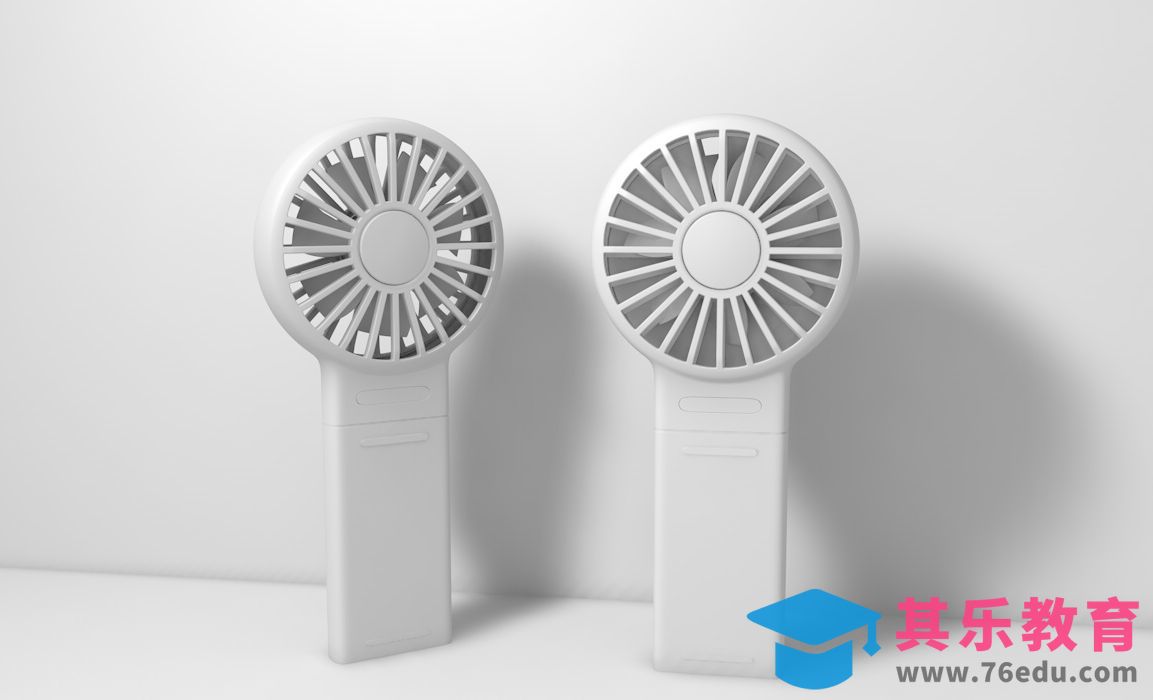 C4D-手持风扇建模+螺丝建模[虎课网C4D设计视频教程][产品数码建模MP4教程全集 ]-第1张图片-我要自学网