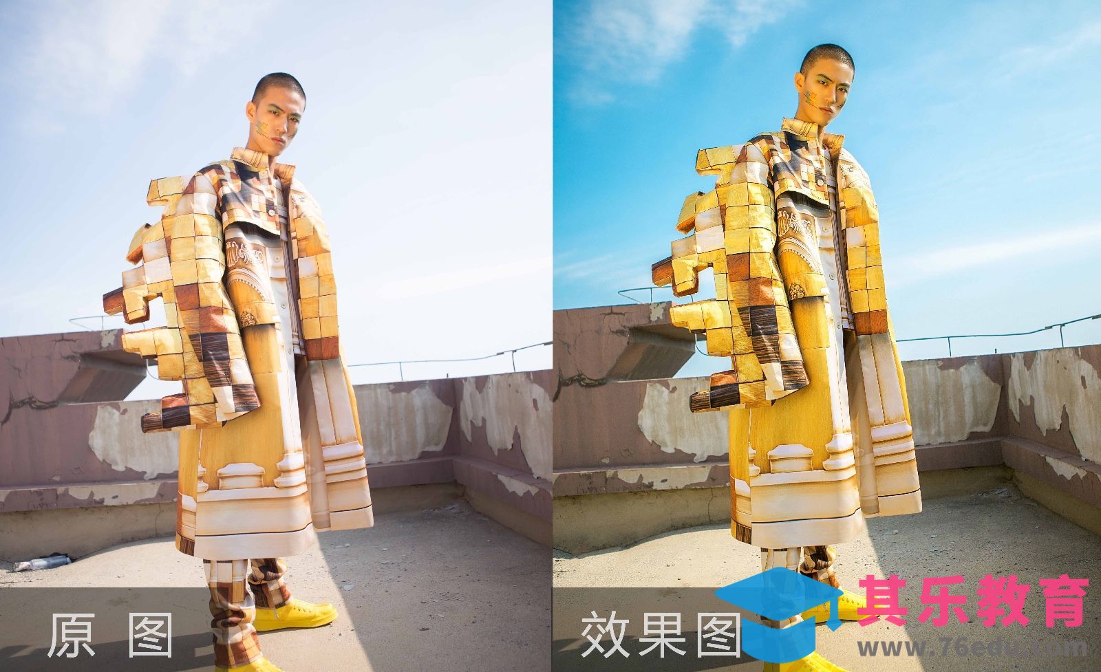 PS-设计款男装模特后期修图[虎课网手机摄影入门视频教程][MP4产品摄影教程全集 ]-第1张图片-我要自学网