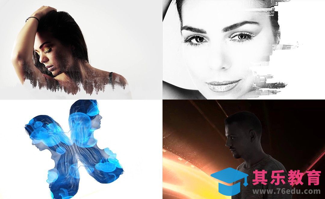 AE-人物风景影视双重曝光[虎课网最新视频教程][免费高清MP4教程全集 ]-第1张图片-我要自学网