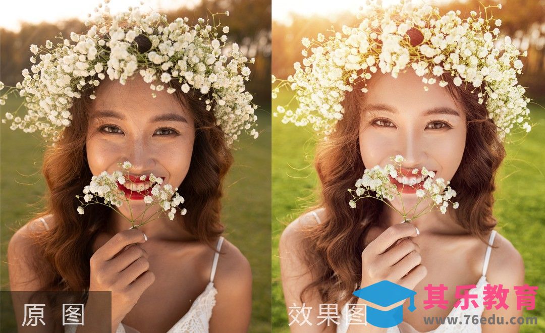 PS-春日小清新少女写真后期[虎课网手机摄影入门视频教程][MP4产品摄影教程全集 ]-第1张图片-我要自学网