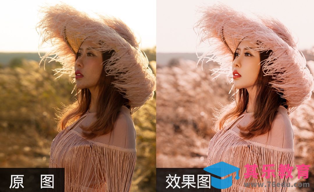 PS-外景唯美人像调色[虎课网手机摄影入门视频教程][MP4产品摄影教程全集 ]-第1张图片-我要自学网