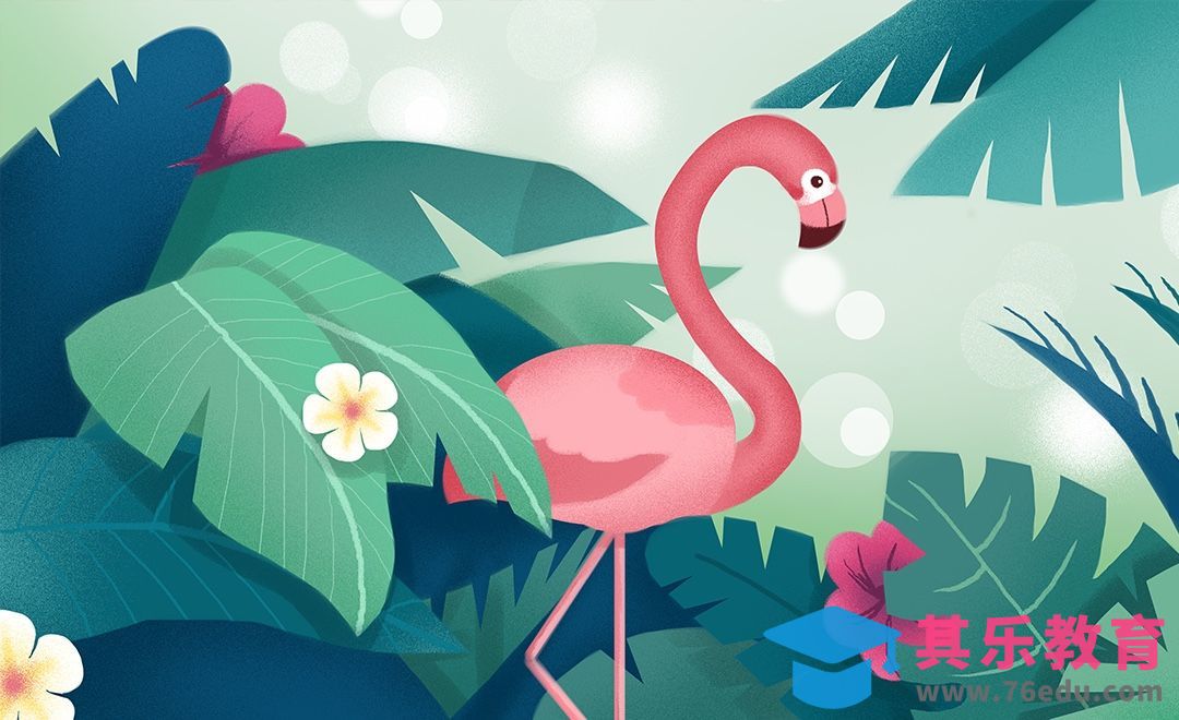 PS- 板绘插画-扁平植物插画[虎课网绘画插画视频教程][ipad商业插画MP4教程全集 ]-第1张图片-我要自学网