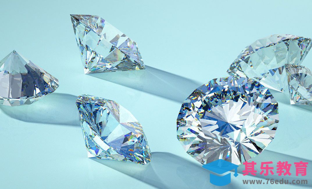 C4D+OC-钻石效果图建模[虎课网C4D设计视频教程][产品数码建模MP4教程全集 ]-第1张图片-我要自学网