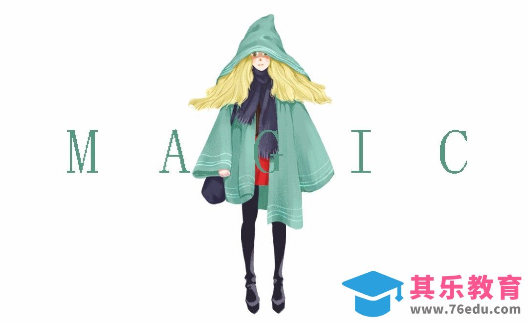 PS-板绘-韩风小巫女手绘[虎课网绘画插画视频教程][ipad商业插画MP4教程全集 ]-第1张图片-我要自学网