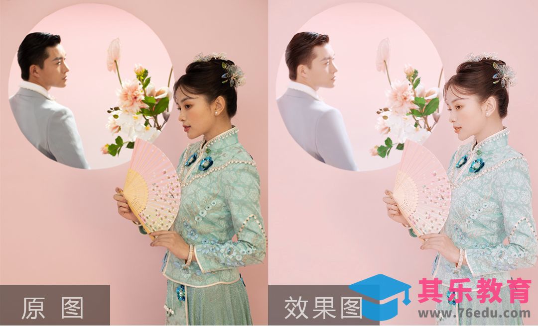 PS-国风针对肤色及背景衣服色彩详解[虎课网手机摄影入门视频教程][MP4产品摄影教程全集 ]-第1张图片-我要自学网