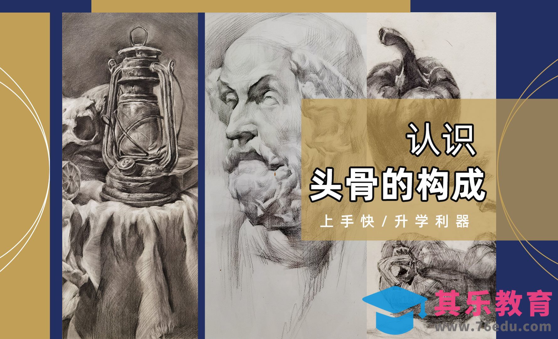 第一节 认识头骨的构成[虎课网绘画插画视频教程][ipad商业插画MP4教程全集 ]-第1张图片-我要自学网