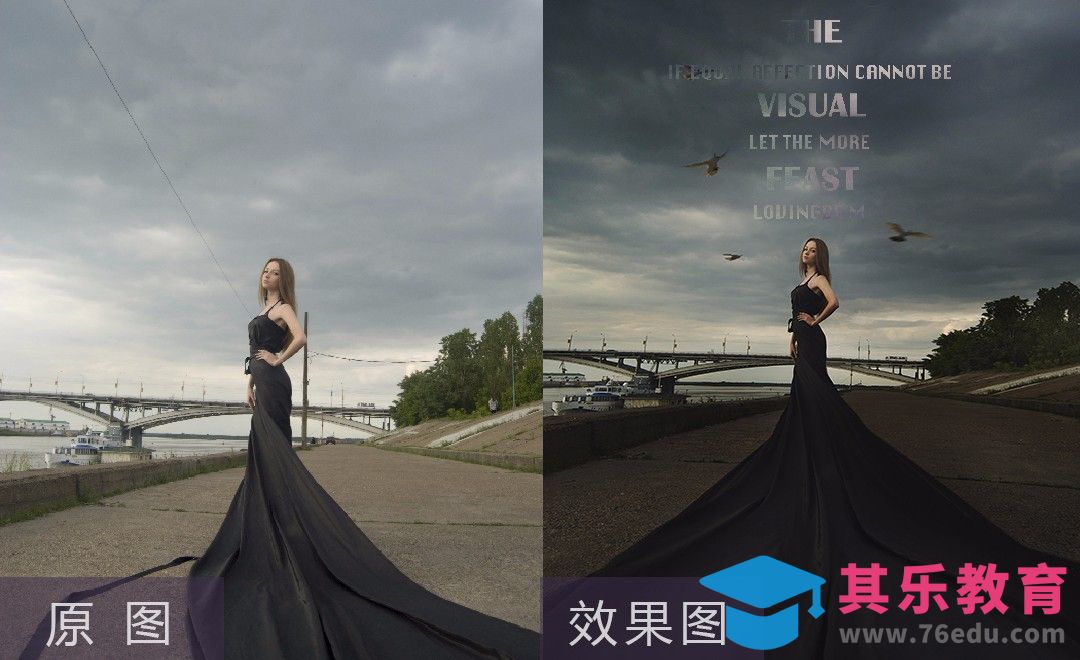 PS-欧美电影海报风后期制作[虎课网手机摄影入门视频教程][MP4产品摄影教程全集 ]-第1张图片-我要自学网